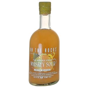 On The Rocks Overholt Spiced Pear Sour